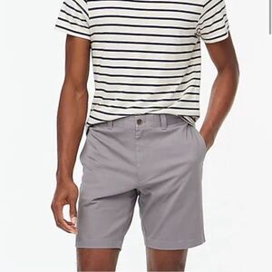 J. Crew 9’’ flex Chino in slate gray size 31 NWT in packaging